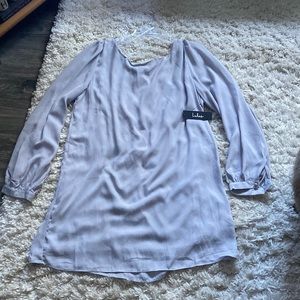 ❤️Lulus Grey Shift Dress